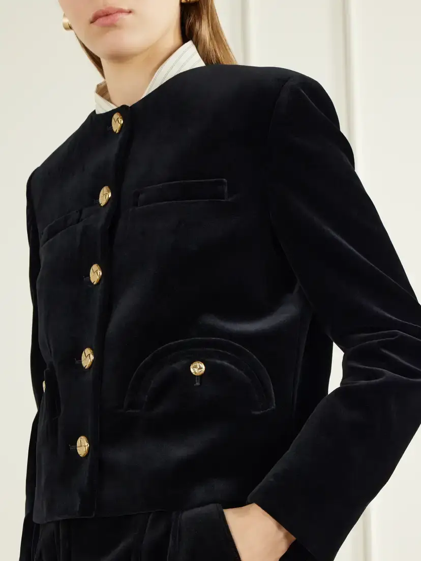 Blazé Milano Cotton-velvet Jacket | Thumbnail 5 Blazé Milano Cotton-velvet Jacket | Thumbnail 5