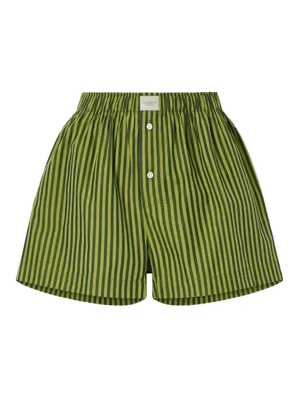 La Boxer Classica Cotton-poplin Shorts
