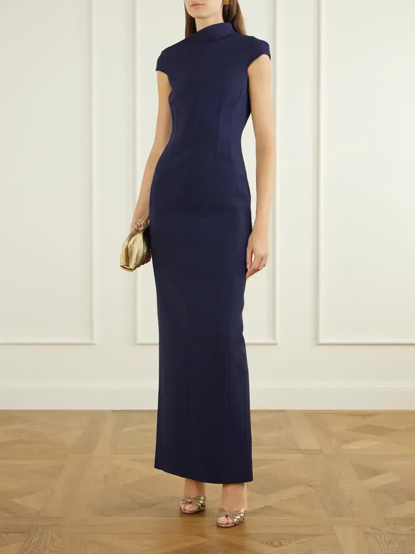 Solace London Arion Crepe Gown | Thumbnail 2 Solace London Arion Crepe Gown | Thumbnail 2