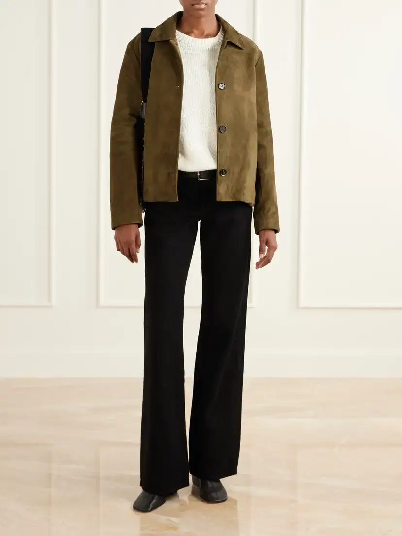 Frame The Gray Low-rise Wide-leg Jeans | Thumbnail 2 Frame The Gray Low-rise Wide-leg Jeans | Thumbnail 2