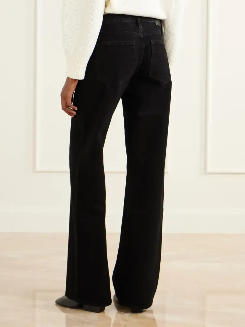 Frame The Gray Low-rise Wide-leg Jeans | Thumbnail 4 Frame The Gray Low-rise Wide-leg Jeans | Thumbnail 4