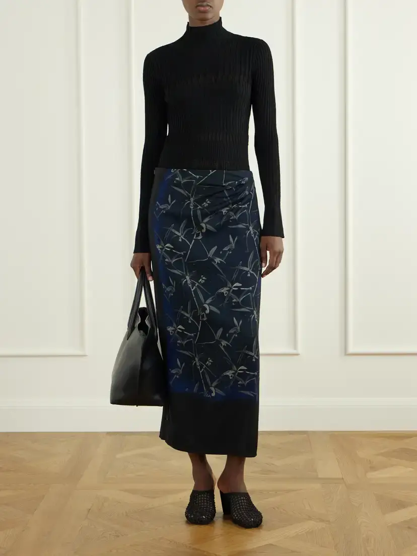 Proenza Schouler Rosario Wool-blend Turtleneck Top | Thumbnail 2 Proenza Schouler Rosario Wool-blend Turtleneck Top | Thumbnail 2