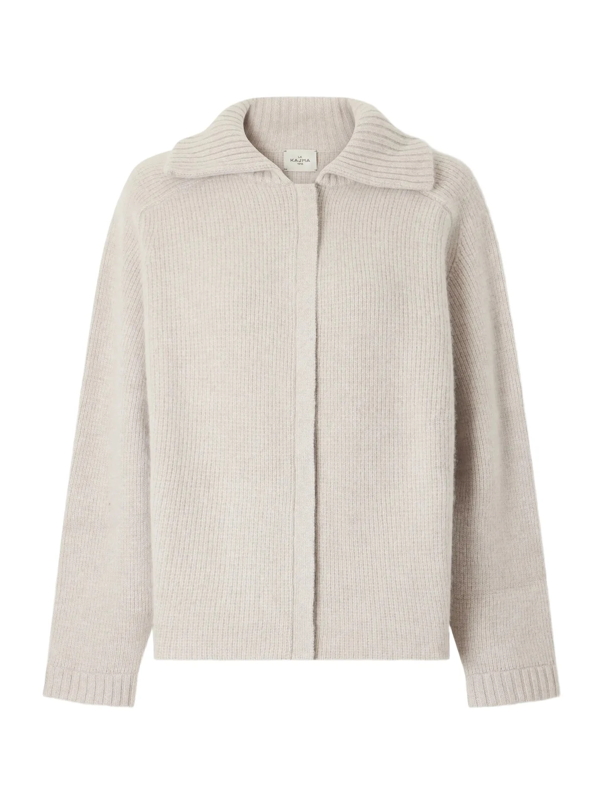 Le Kasha Ribbed Cashmere Zip-up Cardigan