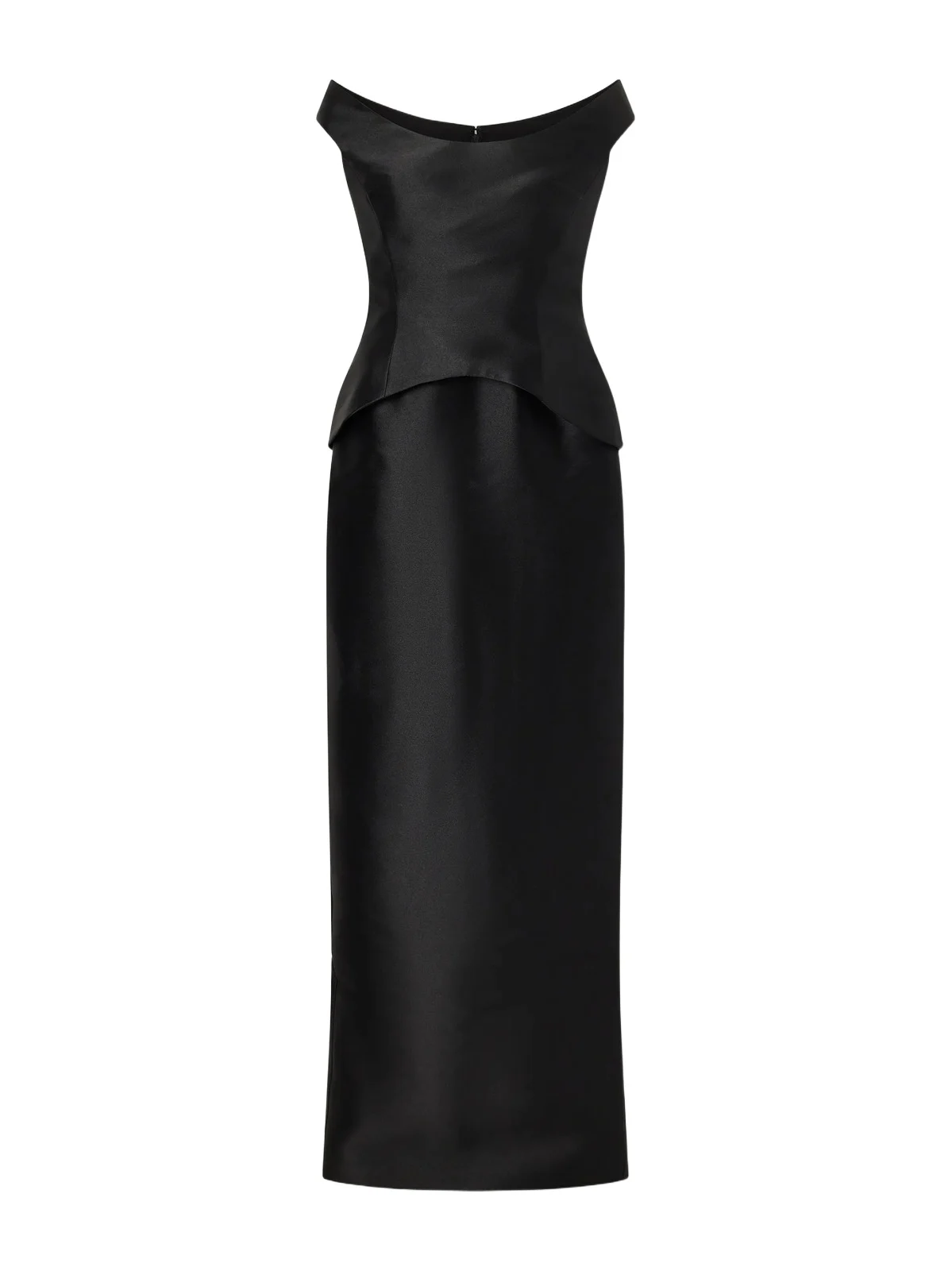 Solace London Pieta Off-the-shoulder Twill Gown
