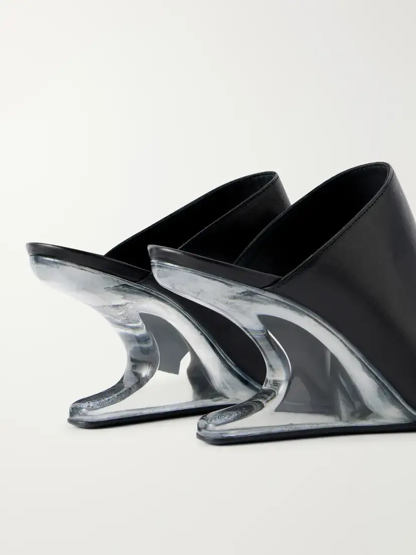 Rick Owens Cantilever Leather Pumps | Thumbnail 5