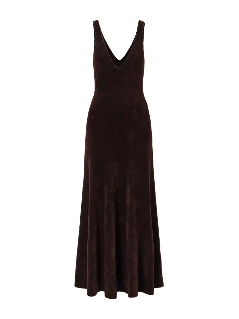 Gabriela Hearst Lady Hall Plush Cashmere And Silk-blend Maxi Dress | Image 1 Gabriela Hearst Lady Hall Plush Cashmere And Silk-blend Maxi Dress | Image 1
