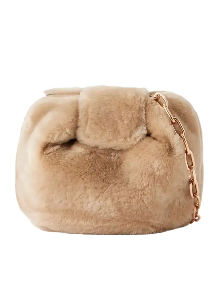 Gabriela Hearst Soft Demi Shearling Clutch | Image 1 Gabriela Hearst Soft Demi Shearling Clutch | Image 1