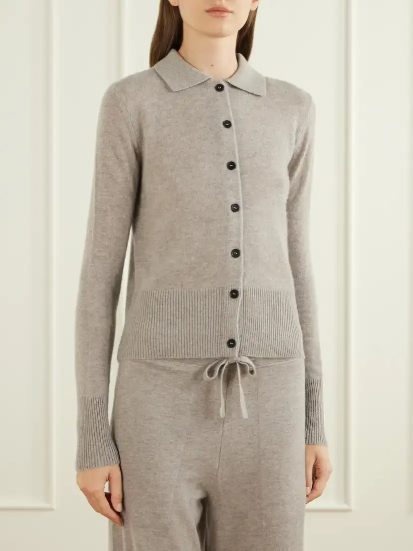 Le Kasha Fraga Ribbed Cashmere Cardigan | Thumbnail 3 Le Kasha Fraga Ribbed Cashmere Cardigan | Thumbnail 3