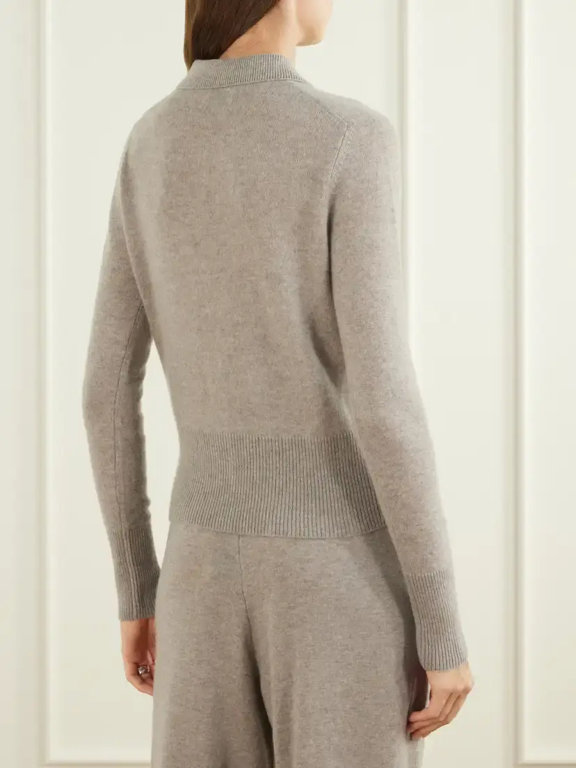 Le Kasha Fraga Ribbed Cashmere Cardigan | Thumbnail 4 Le Kasha Fraga Ribbed Cashmere Cardigan | Thumbnail 4