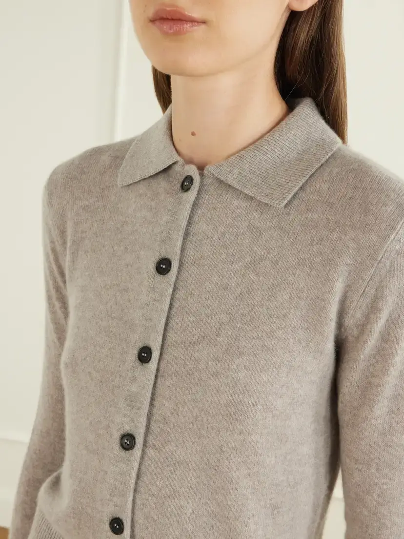 Le Kasha Fraga Ribbed Cashmere Cardigan | Thumbnail 5 Le Kasha Fraga Ribbed Cashmere Cardigan | Thumbnail 5