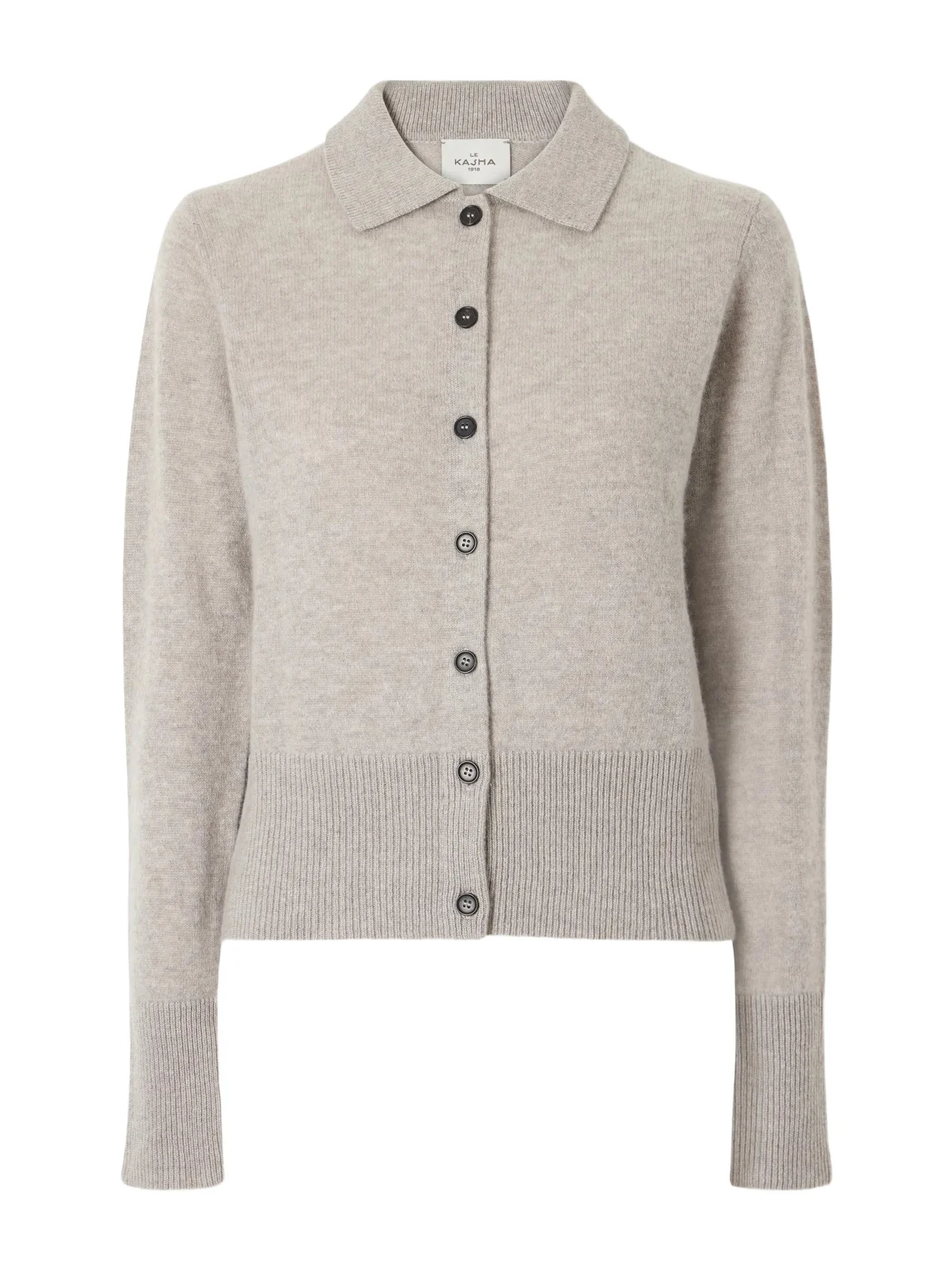 Le Kasha Fraga Ribbed Cashmere Cardigan