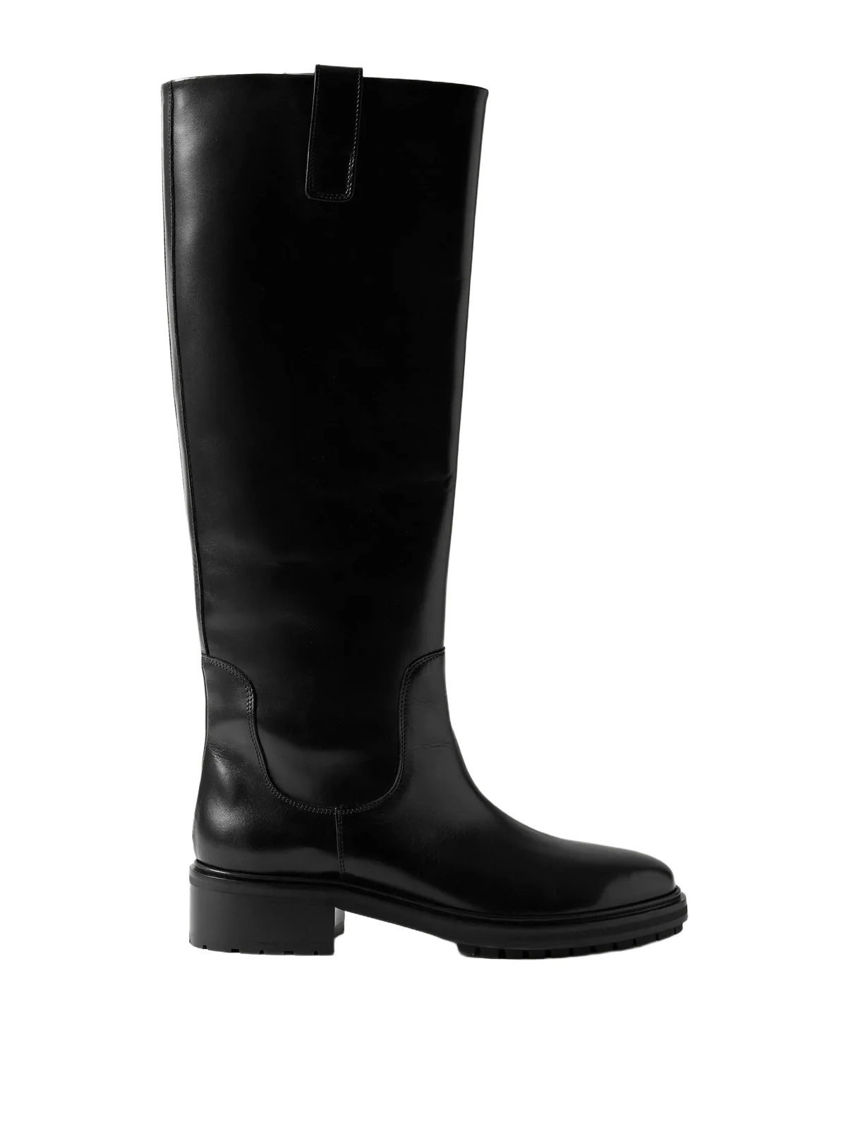 aeyde Henry Leather Knee Boots