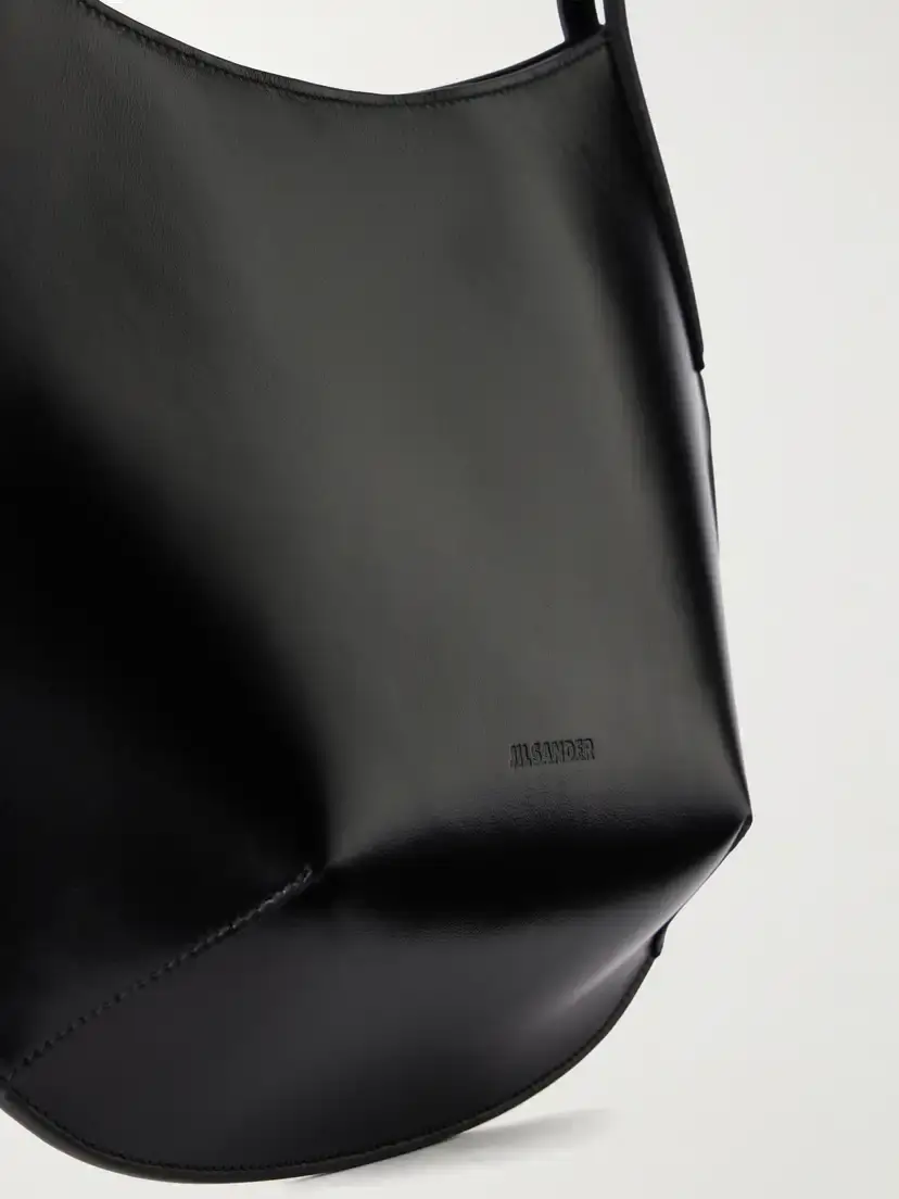 Jil Sander Kante Leather Shoulder Bag | Thumbnail 5 Jil Sander Kante Leather Shoulder Bag | Thumbnail 5