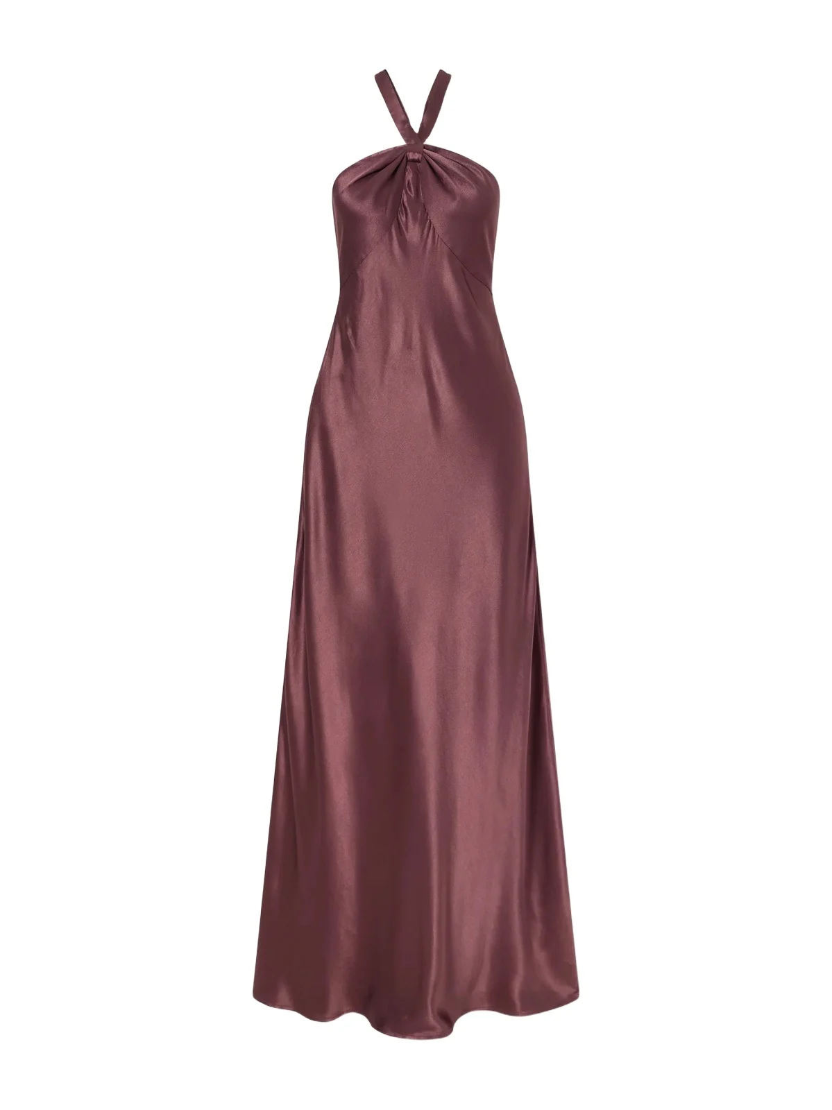 Losanna Satin Maxi Dress