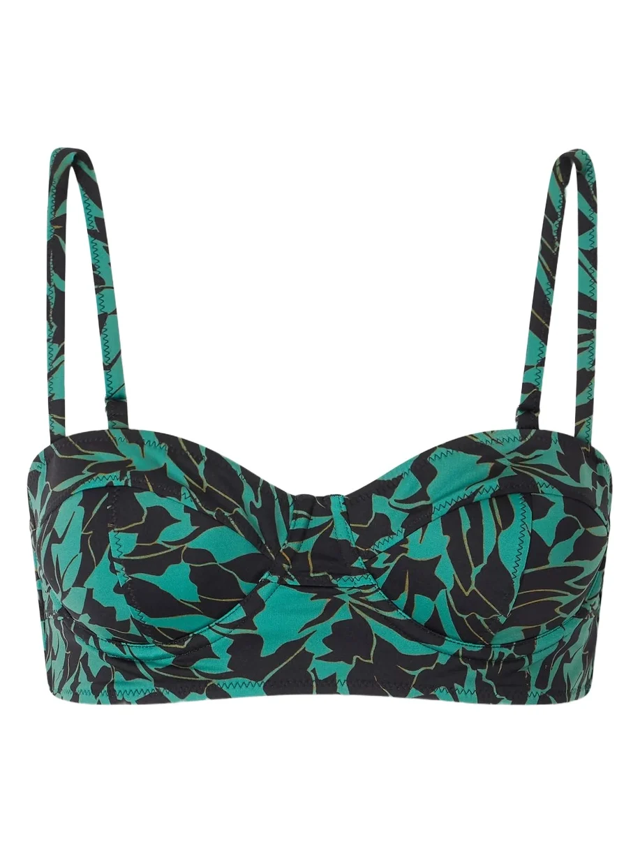 Zahara Floral-print Bikini Top Zahara Floral-print Bikini Top