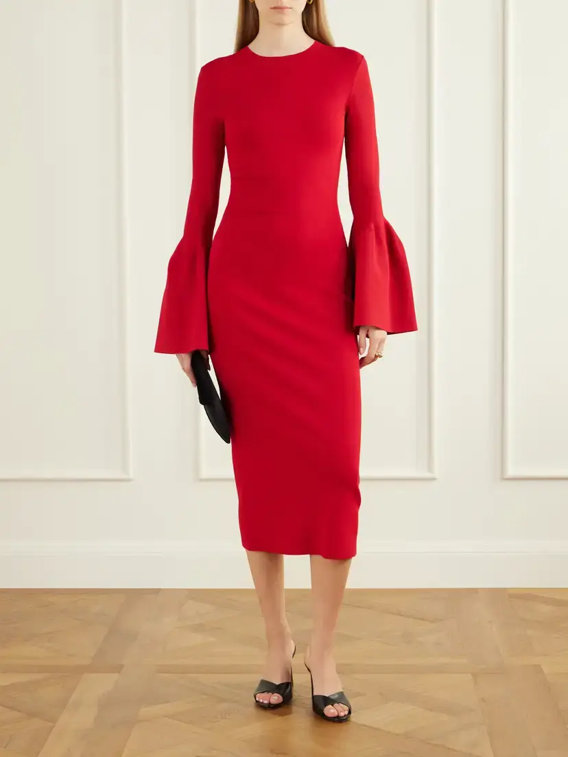 Stella McCartney Cady Midi Dress | Thumbnail 2 Stella McCartney Cady Midi Dress | Thumbnail 2
