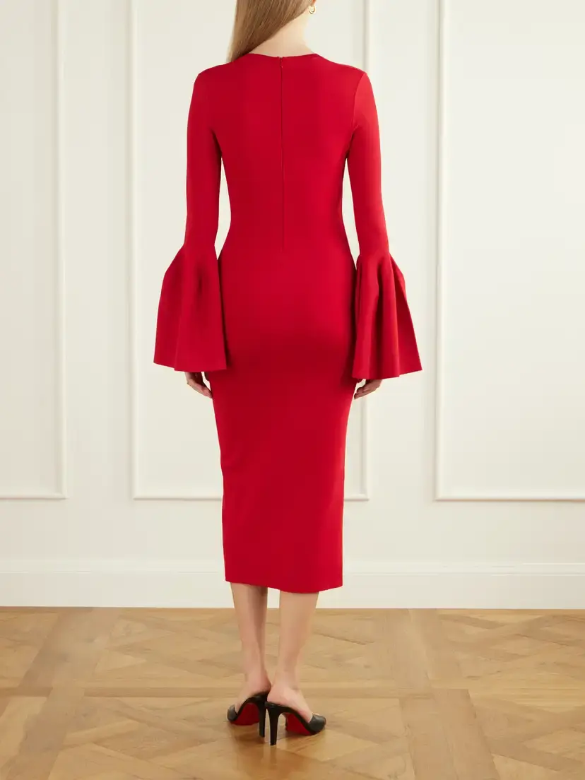 Stella McCartney Cady Midi Dress | Thumbnail 3 Stella McCartney Cady Midi Dress | Thumbnail 3
