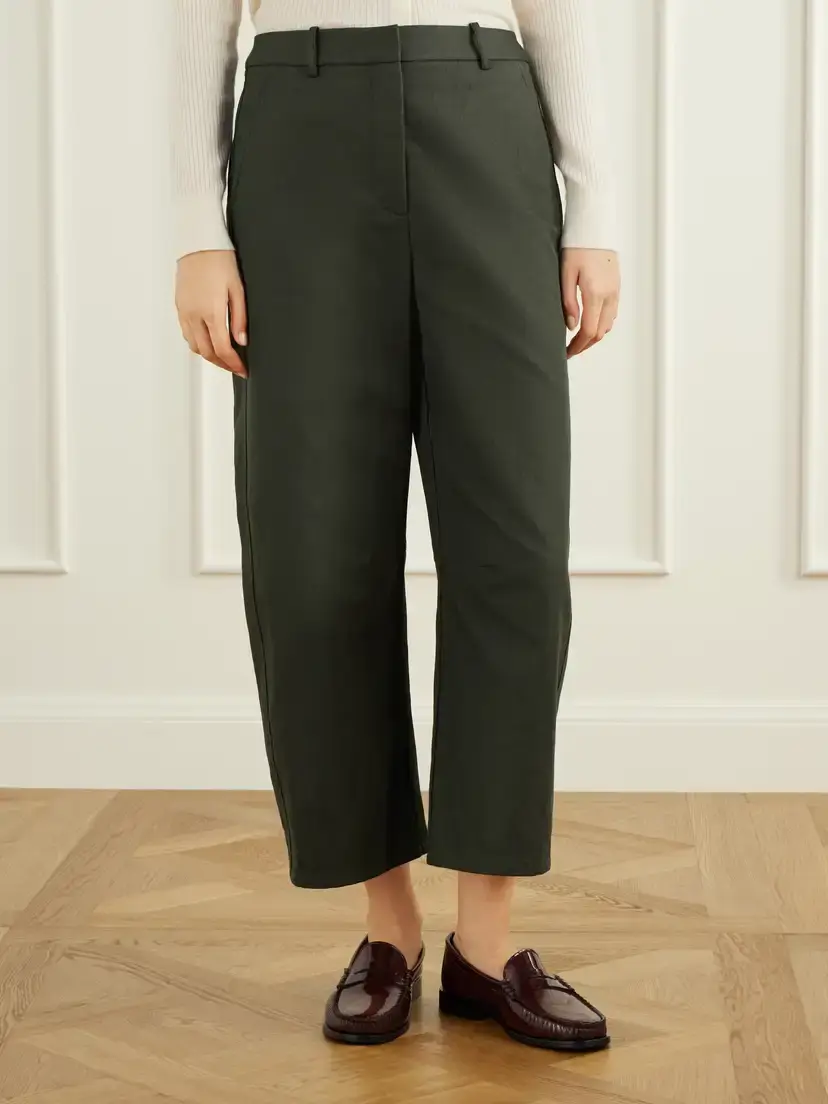 TWP Slouchy Bf Cotton-twill Straight-leg Pants | Thumbnail 3 TWP Slouchy Bf Cotton-twill Straight-leg Pants | Thumbnail 3
