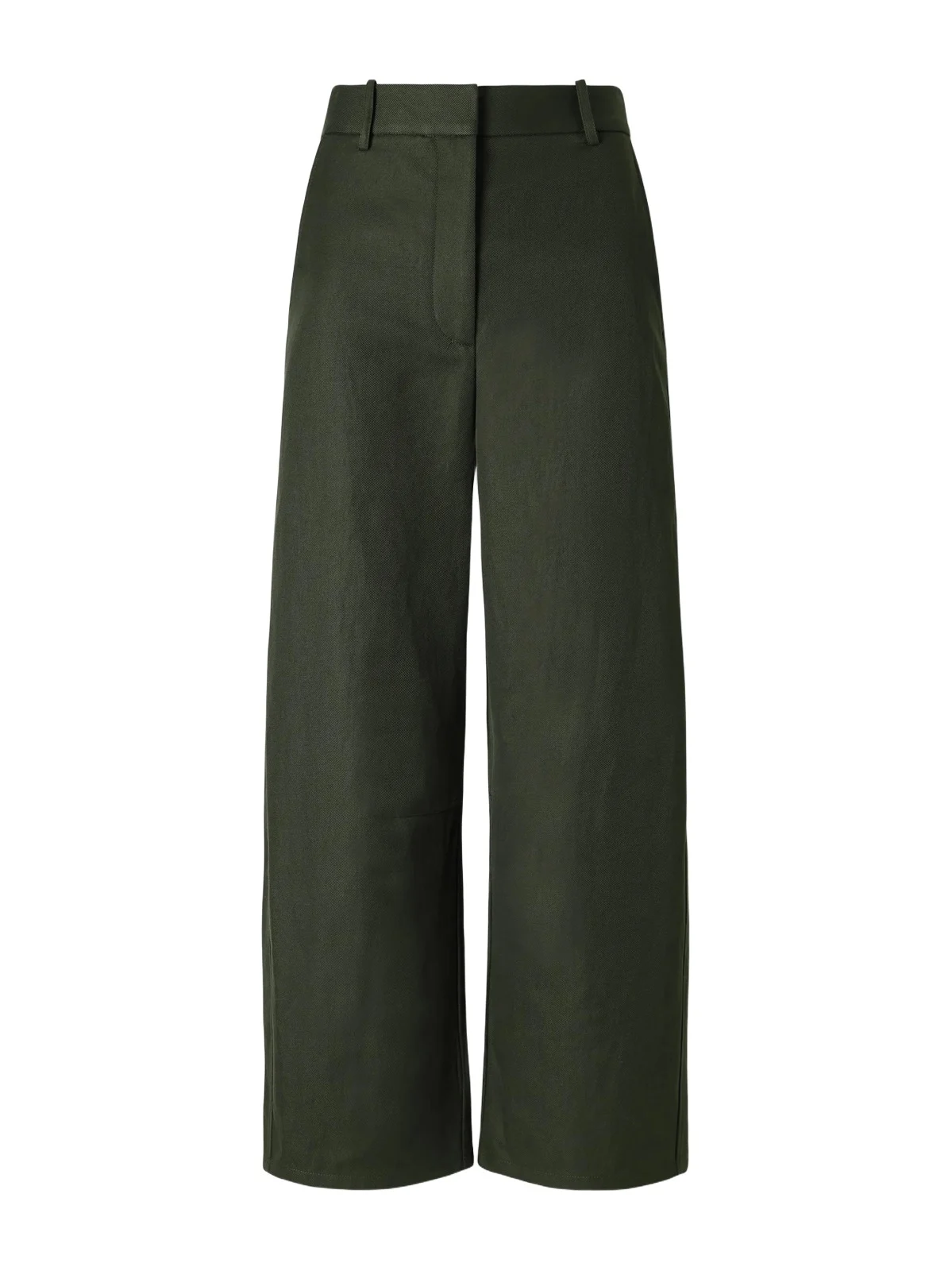 Slouchy Bf Cotton-twill Straight-leg Pants