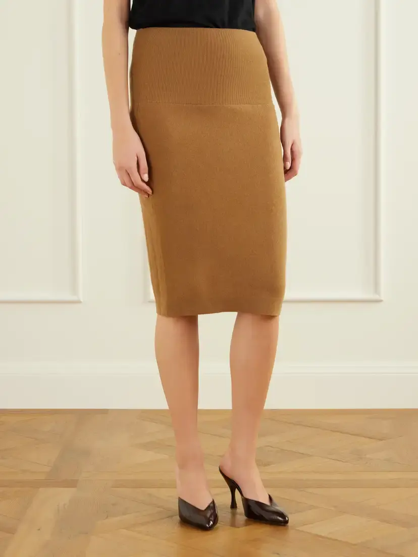 Stella McCartney Wool Midi Skirt | Thumbnail 3