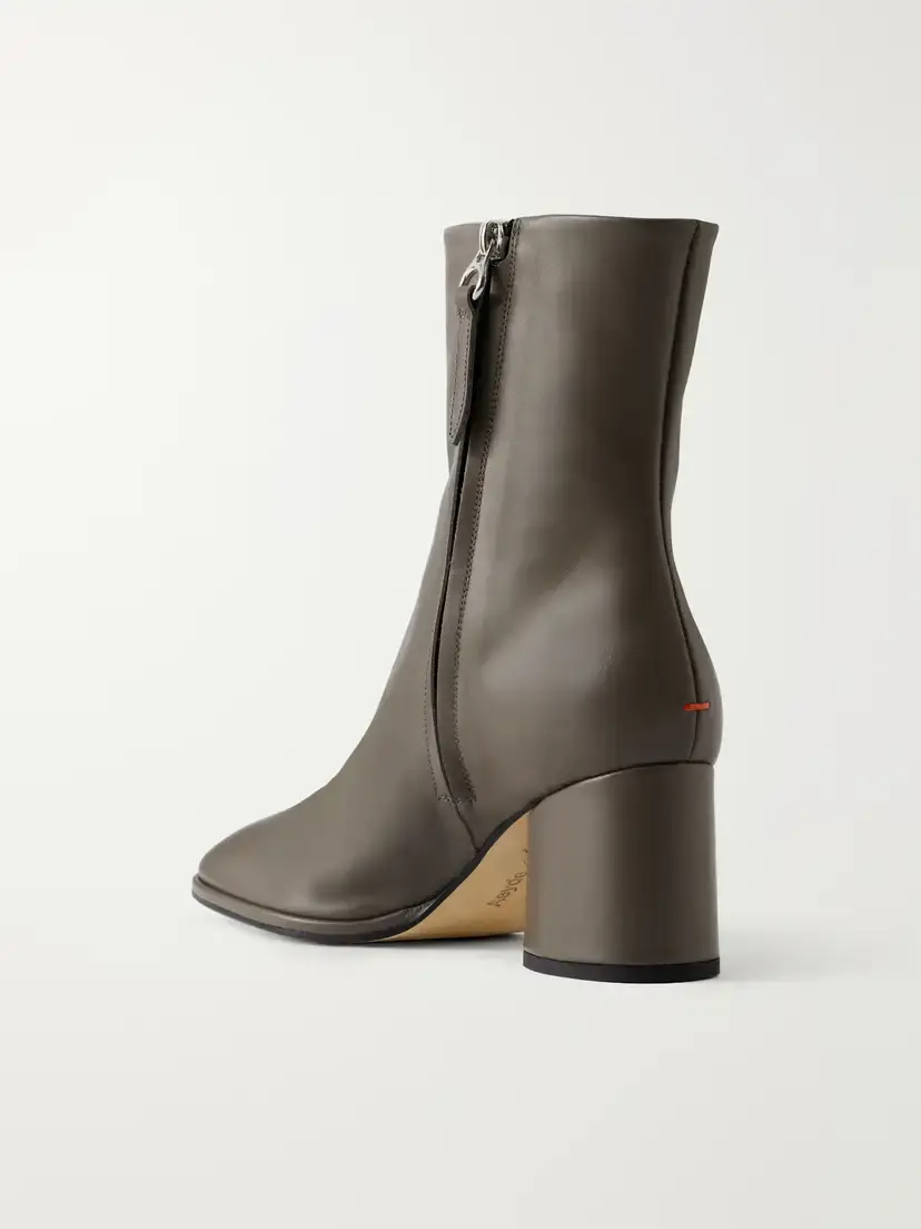 aeyde Ayla Leather Ankle Boots | Thumbnail 3 aeyde Ayla Leather Ankle Boots | Thumbnail 3