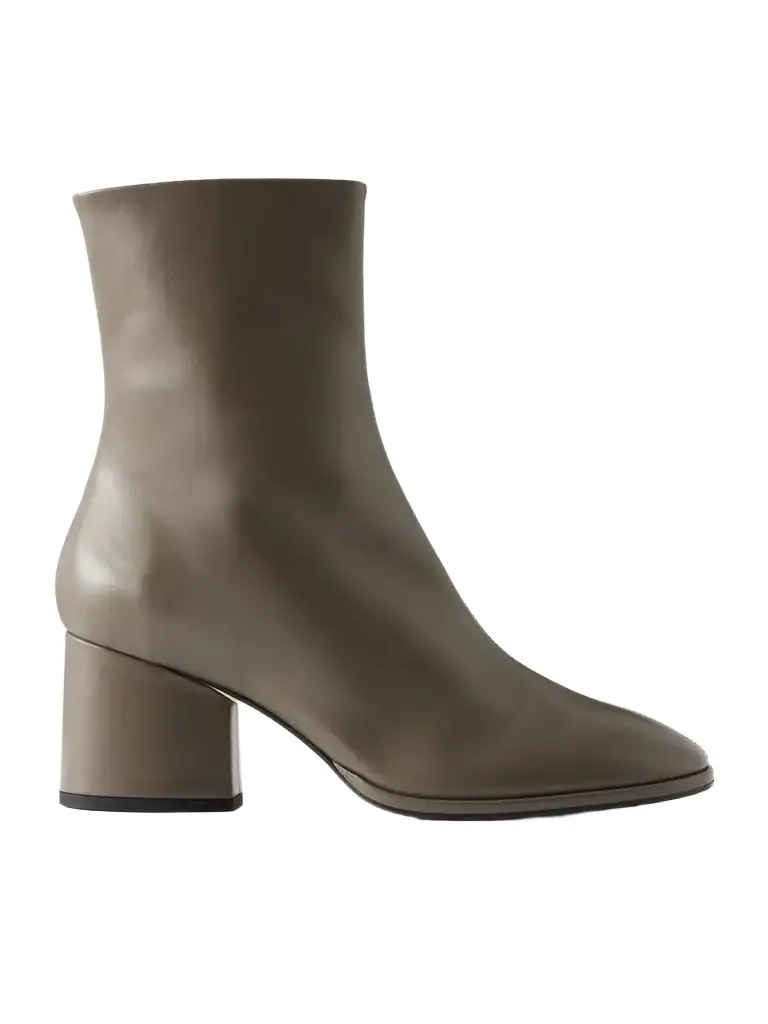aeyde Ayla Leather Ankle Boots | Image 1 aeyde Ayla Leather Ankle Boots | Image 1