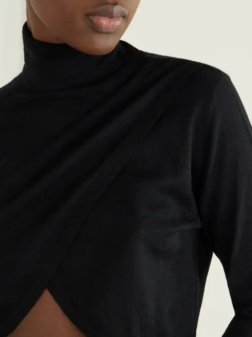 Le Kasha Arrone Cropped Cut-out Cashmere Turtleneck Sweater | Thumbnail 4 Le Kasha Arrone Cropped Cut-out Cashmere Turtleneck Sweater | Thumbnail 4