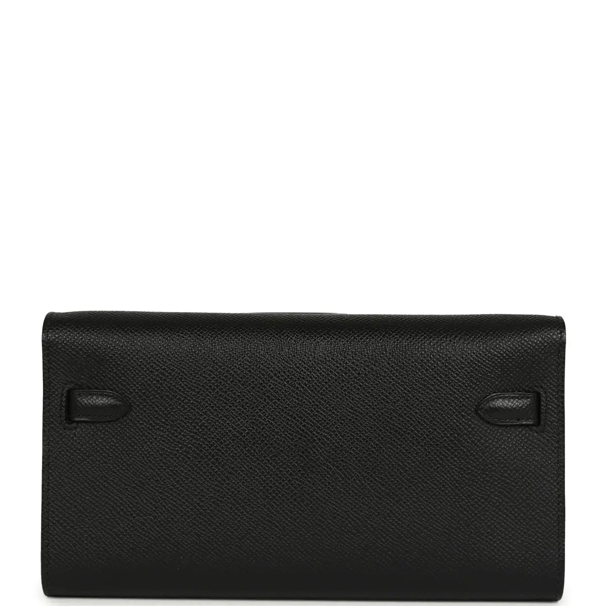 HERMÈS Pre-owned Hermes Kelly Wallet To Go Black Epsom Palladium Hardware | Thumbnail 3 HERMÈS Pre-owned Hermes Kelly Wallet To Go Black Epsom Palladium Hardware | Thumbnail 3