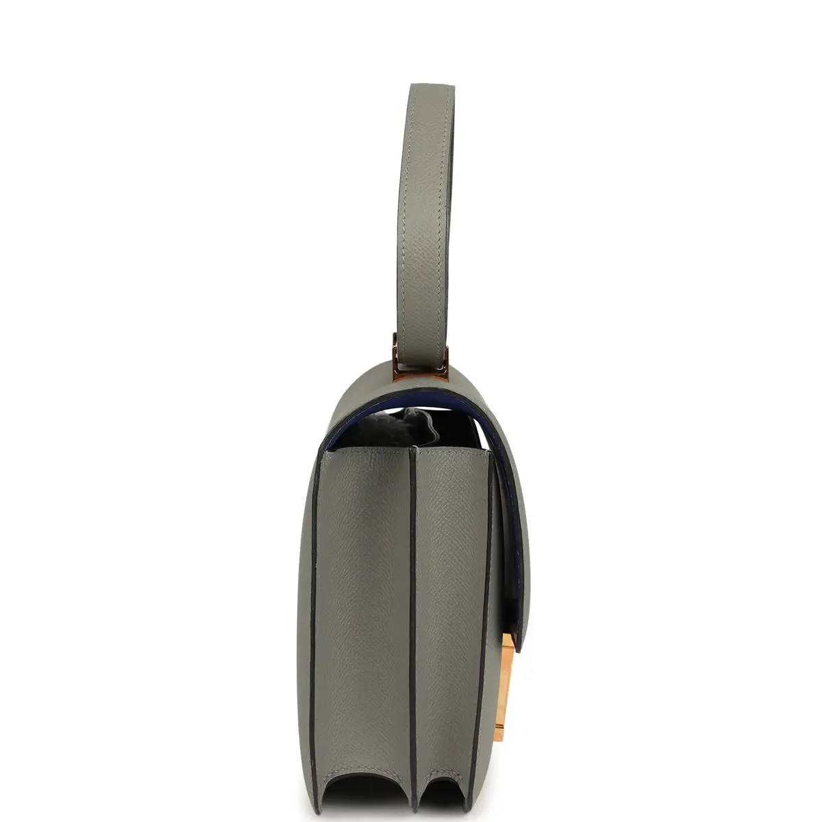 HERMÈS Pre-owned Hermes Special Order (HSS) Constance 24 Gris Mouette Verso Epsom Rose Gold Hardware | Thumbnail 3 HERMÈS Pre-owned Hermes Special Order (HSS) Constance 24 Gris Mouette Verso Epsom Rose Gold Hardware | Thumbnail 3