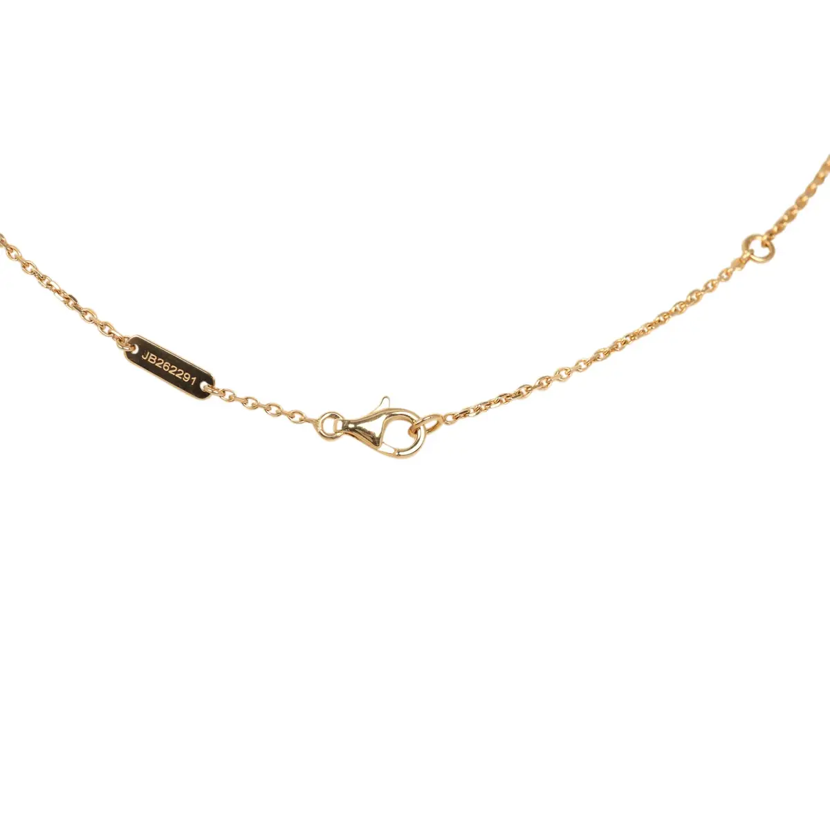 Van Cleef & Arpels Pre-owned Van Cleef & Arpels Vintage Alhambra Motif Pendant Necklace Turquoise 18K Yellow Gold | Thumbnail 6 Van Cleef & Arpels Pre-owned Van Cleef & Arpels Vintage Alhambra Motif Pendant Necklace Turquoise 18K Yellow Gold | Thumbnail 6