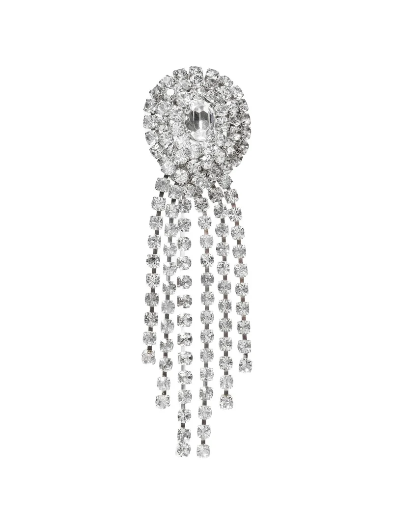 Swarovski Chandelier Brooch in White - One Size by Michael Kors Collection Swarovski Chandelier Brooch in White - One Size by Michael Kors Collection
