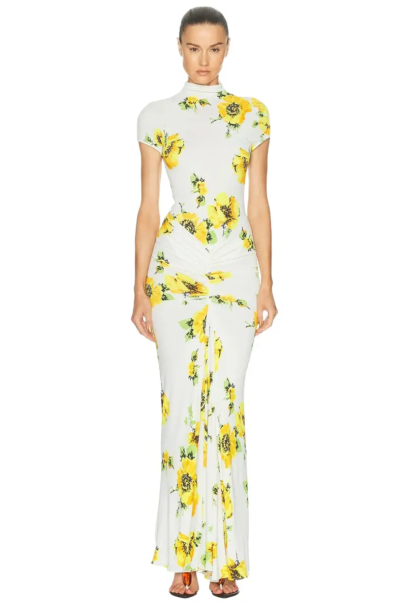 Alaïa Draped Dress