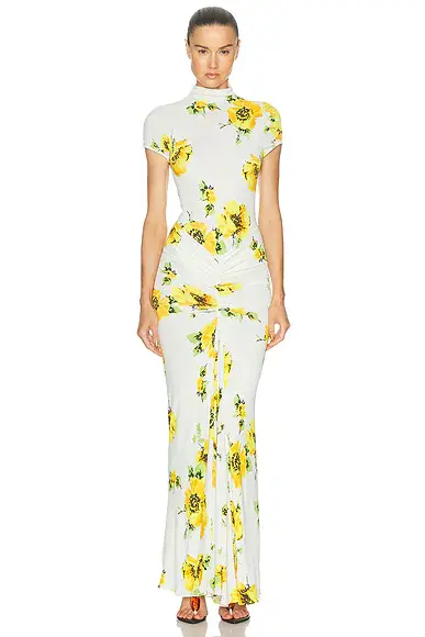ALAÏA Draped Dress | Image 1 ALAÏA Draped Dress | Image 1
