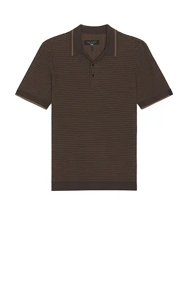 rag & bone Harvey Rib Polo Shirt | Thumbnail 4 rag & bone Harvey Rib Polo Shirt | Thumbnail 4