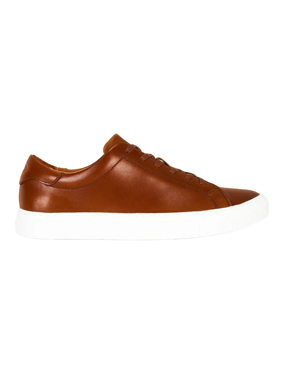Polo Ralph Lauren Jermain II Leather Low Top Sneaker
