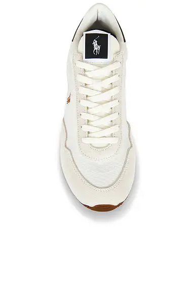 Polo Ralph Lauren Train 89 Suede & Nylon Low Top Sneaker | Thumbnail 4