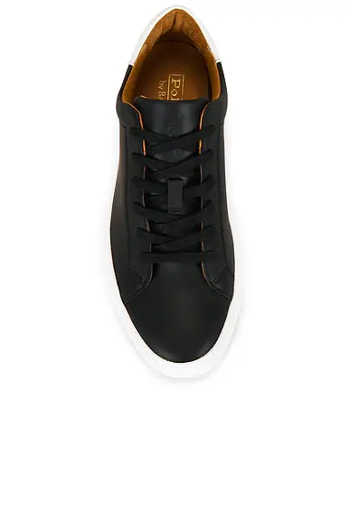 Polo Ralph Lauren Jermain Cloudy Leather Sneaker | Thumbnail 4