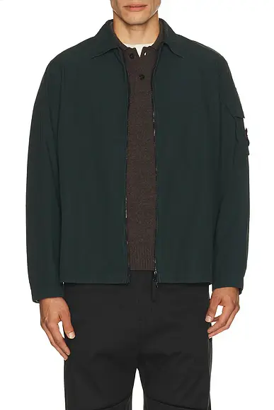 Stone Island Zip Up Shirt | Image 1 Stone Island Zip Up Shirt | Image 1