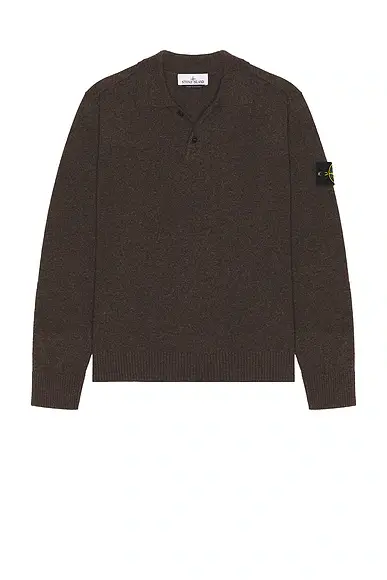 Stone Island Long Sleeve Polo | Thumbnail 5 Stone Island Long Sleeve Polo | Thumbnail 5