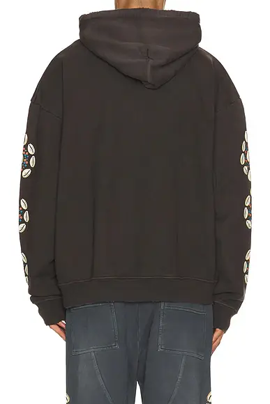 Barriers Worldwide Cowrie Shell Hidden Pocket Hoodie | Thumbnail 3 Barriers Worldwide Cowrie Shell Hidden Pocket Hoodie | Thumbnail 3