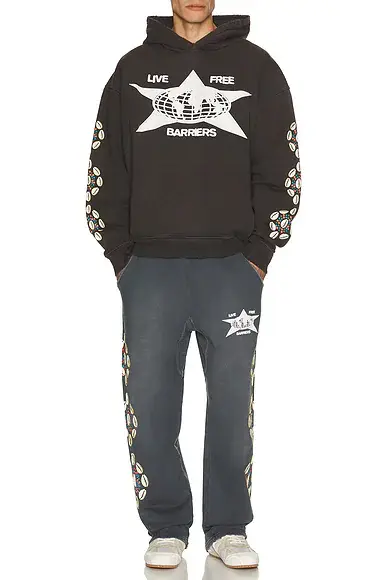 Barriers Worldwide Cowrie Shell Hidden Pocket Hoodie | Thumbnail 4 Barriers Worldwide Cowrie Shell Hidden Pocket Hoodie | Thumbnail 4