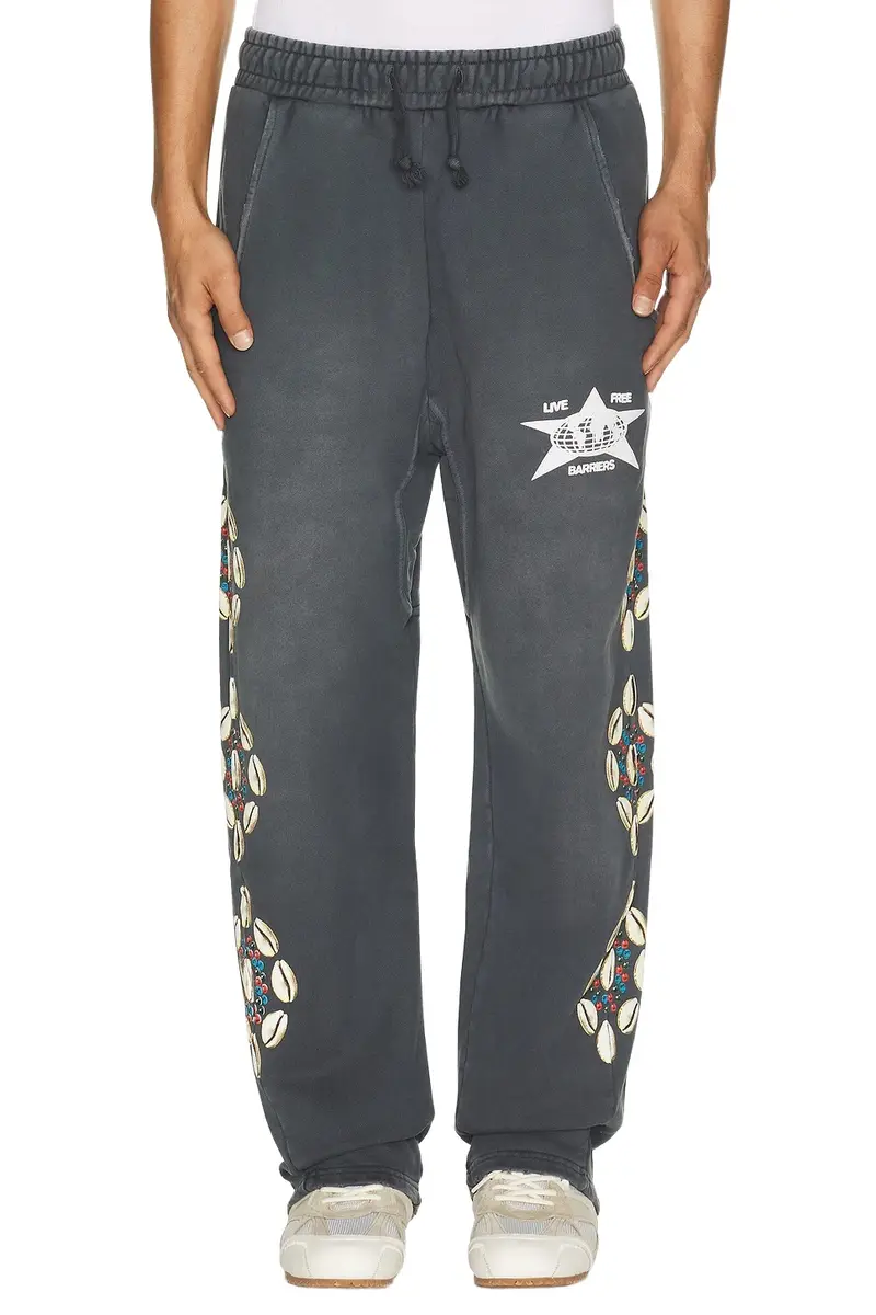 Barriers Worldwide Cowrie Shell Sweatpant