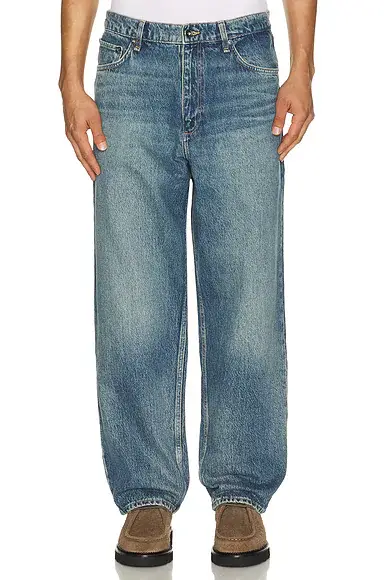 rag & bone Rb Baggy Authentic Rigid Jeans | Image 1 rag & bone Rb Baggy Authentic Rigid Jeans | Image 1