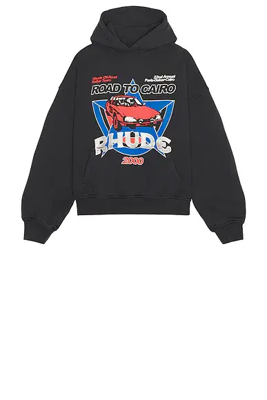 Rhude Road To Cairo Hoodie | Thumbnail 4 Rhude Road To Cairo Hoodie | Thumbnail 4