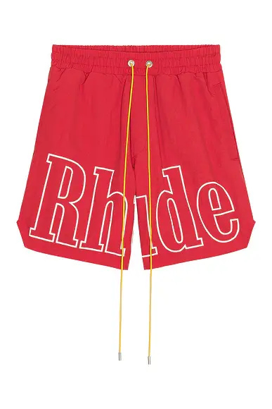 Rhude Logo Track Short | Thumbnail 4