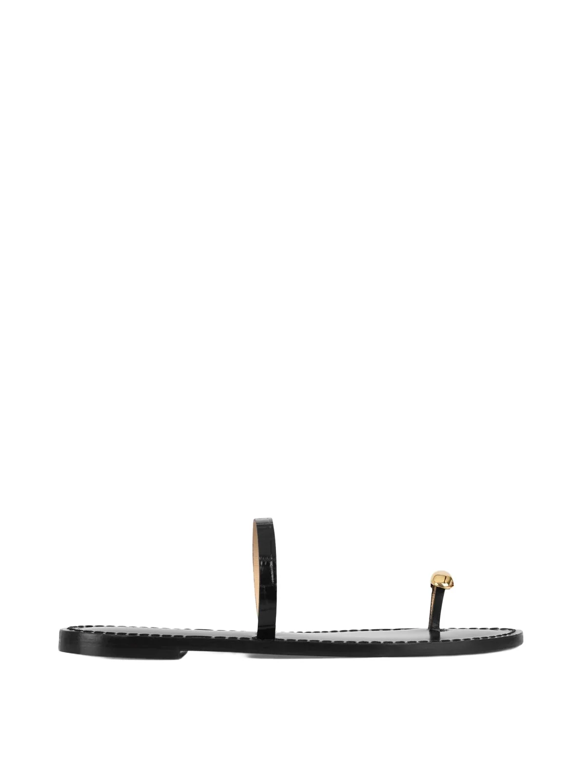 Croc-Embossed Kibera Sandals Croc-Embossed Kibera Sandals