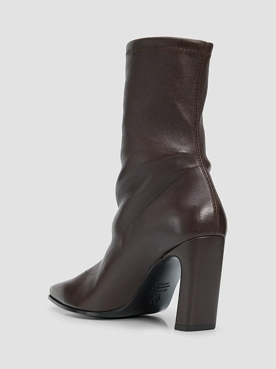 Stuart Weitzman Women's Stassi Stretch 85MM Booties | Thumbnail 4 Stuart Weitzman Women's Stassi Stretch 85MM Booties | Thumbnail 4