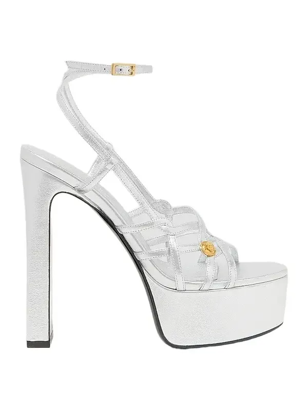 Women's Medusa 140MM Leather Platform Sandals