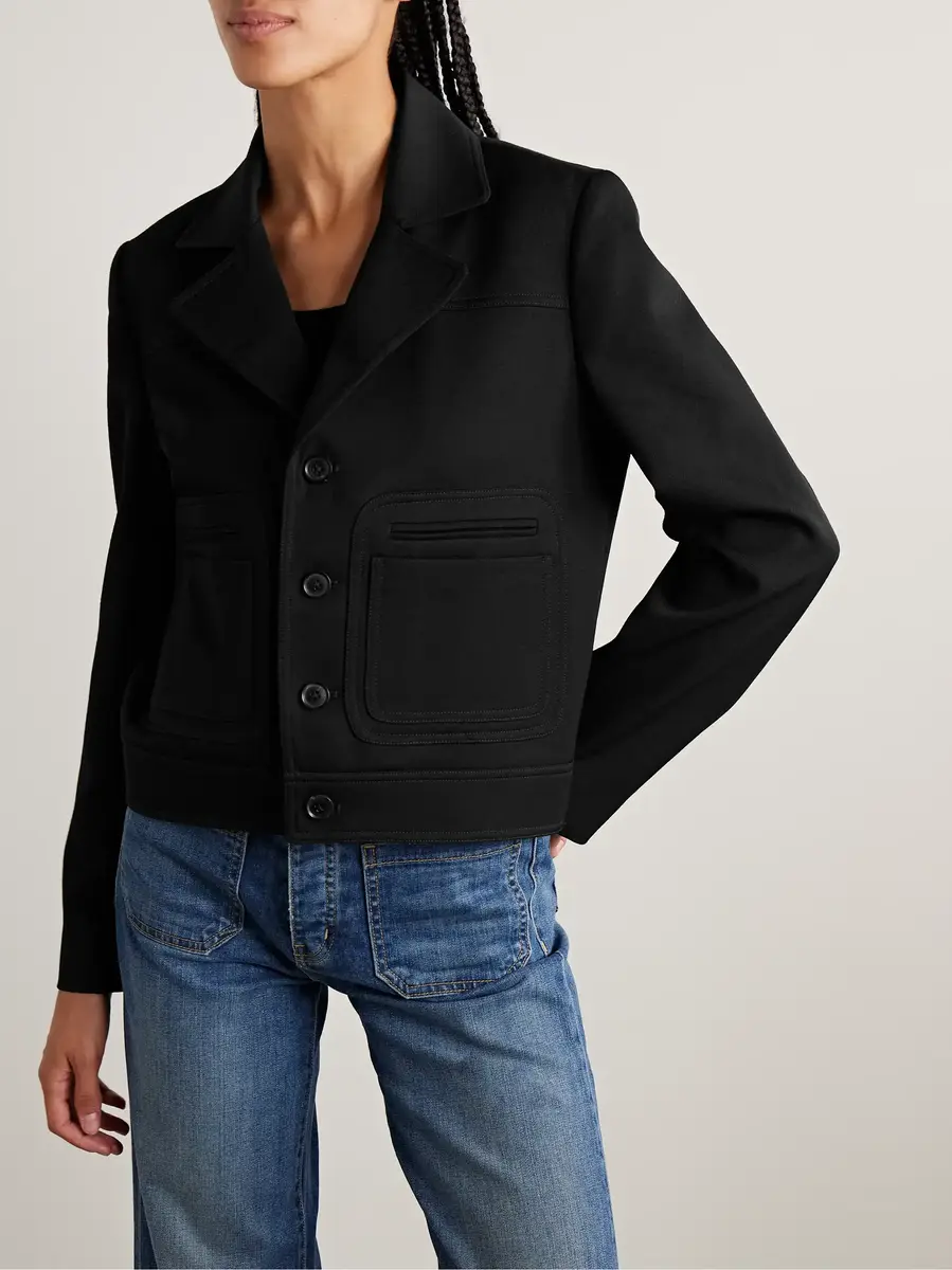 Nili Lotan Georgy wool-gabardine jacket | Thumbnail 3 Nili Lotan Georgy wool-gabardine jacket | Thumbnail 3