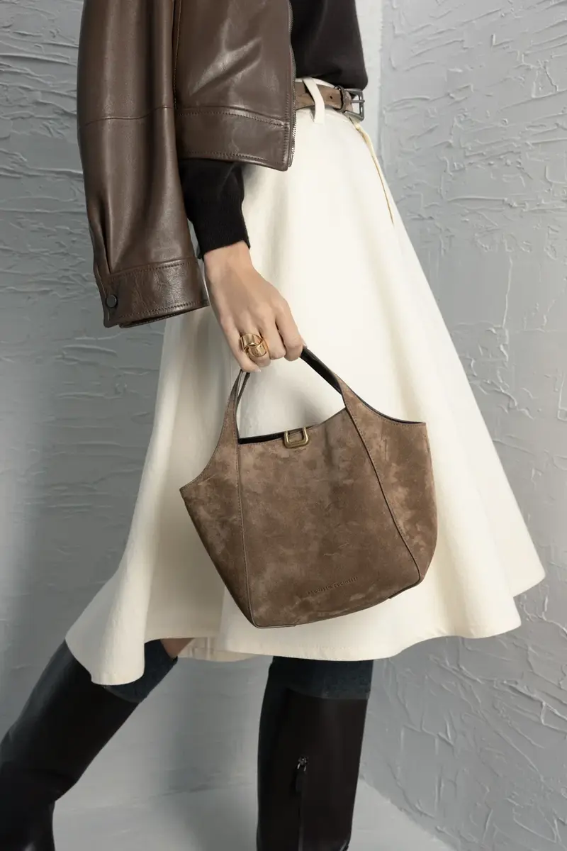 Brunello Cucinelli Sartorial Small Bucket Bag | Thumbnail 2 Brunello Cucinelli Sartorial Small Bucket Bag | Thumbnail 2